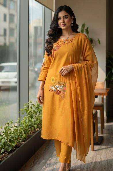 Jaipuri 3pcs Kurti wholesale factory